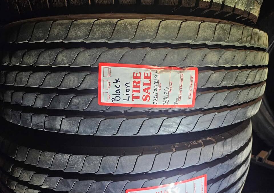 Blacklion – 225/70R19.5 État neuf