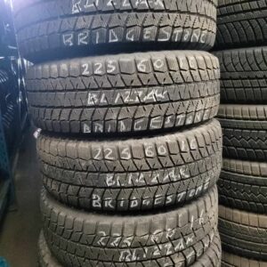 Bridgestone - Blizzak - 225/60R16 - Hiver - Usure 8/32
