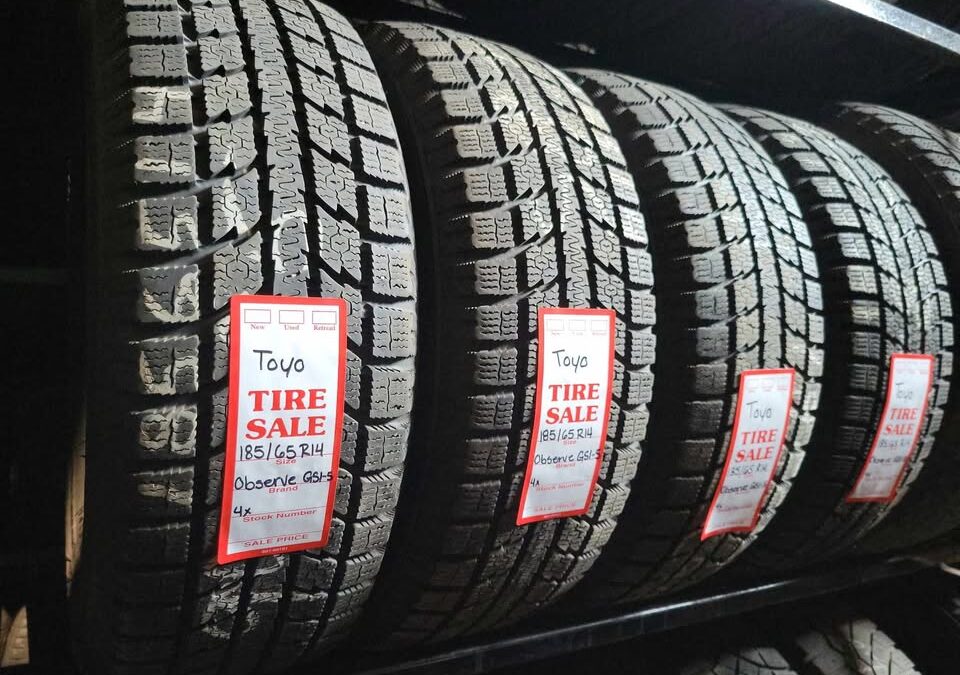 Toyo Tires – Observe GSI-6 – 185/65R14 – Hiver – Usure 10/32