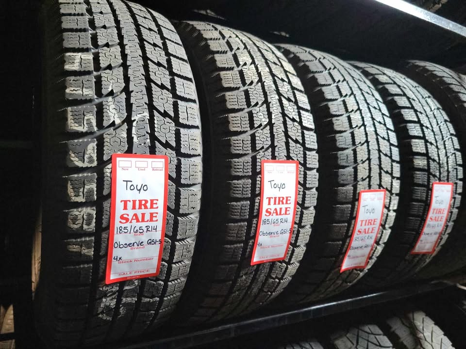 Toyo Tires - Observe GSI-6 - 185/65R14 - Hiver - Usure 10/32