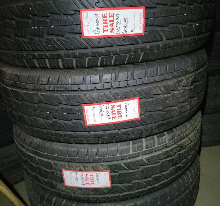 General – Grabber – 265/70R18 – Été – Usure 9/32
